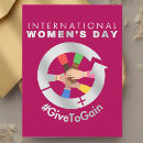 Search for woman power postcards International womens day