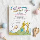 Search for oh the places invitations Childrens book
