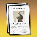 Search for elegant retirement invitations Corporate business