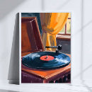Search for record player art Music