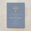 Search for blue confirmation invitations Christian