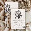 Search for ivory invitations Botanical