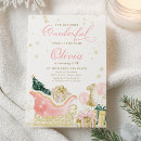 Search for christmas 1st birthday invitations Winter