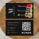 Search for qr code music business cards Minimalist