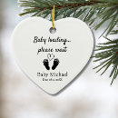 Search for baby feet christmas tree decorations Heart
