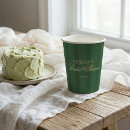 Search for green paper cups Vintage