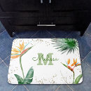 Search for floral bath mats Tropical