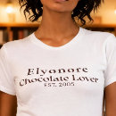Search for dark brown tshirts Chocolate