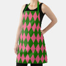 Search for green diamond aprons Background