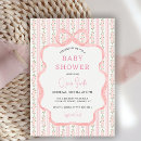 Search for vintage baby girl shower invitations Coquette