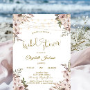 Search for rustic chic bridal shower invitations Floral