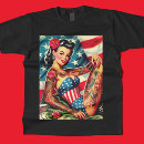 Search for old school tattoo tshirts Vintage