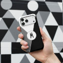 Search for monochrome geometric iphone cases Black and white