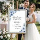 Search for dusty blue wedding signs Welcome