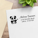 Search for panda rubber stamps Cute