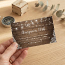 Search for twinkle lights invitations Rustic