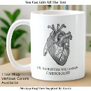 Search for vintage heart anatomy mugs Illustration