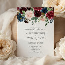 Search for burgundy fall wedding invitations Simple