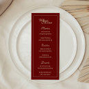 Search for wine menus Dark red