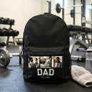 Search for new year backpacks Black white