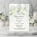 Search for orchid funeral invitations In loving memory