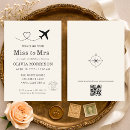Search for traveling from miss to mrs invitations For her