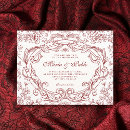 Search for red ornament postcards Gothic