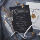 Search for moon and stars wedding invitations Elegant