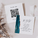 Search for turquoise square invitations Qr code
