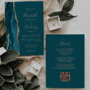 Search for teal rose wedding invitations Modern