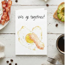 Search for bacon valentines day cards Egg