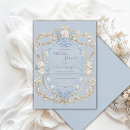 Search for gold frame bridal shower invitations Elegant