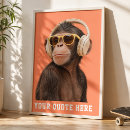 Search for funny monkey posters Illustration