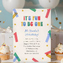 Search for groovy one birthday invitations One happy dude