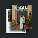 Search for free drinks save the dates Qr code