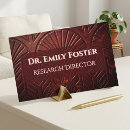 Search for leather textures business cards For her