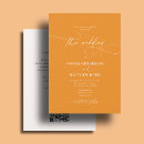 Search for orange and white wedding invitations Calligraphy