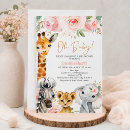Search for pink safari invitations Lion