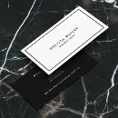 Search for stuff business cards Minimalist
