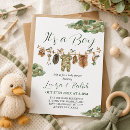 Search for hunting baby shower invitations Country