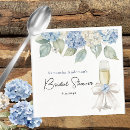 Search for blue hydrangea napkins Floral bridal shower