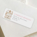 Search for girls baby shower return address labels Mother to be
