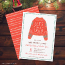 Search for ugly sweater invitations Festive
