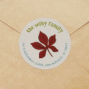Search for autumn leaf stickers Watercolor