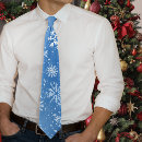 Search for blue sapphire ties Snowflakes