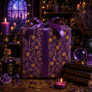 Search for deep purple wrapping paper Gold