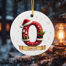 Search for letter o christmas tree decorations Winter