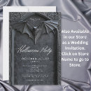 Search for halloween invitations Black and white