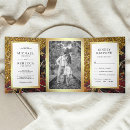 Search for 3 in 1 wedding invitations All in one
