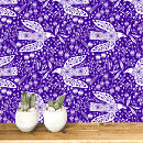 Search for white flower pattern art Bird